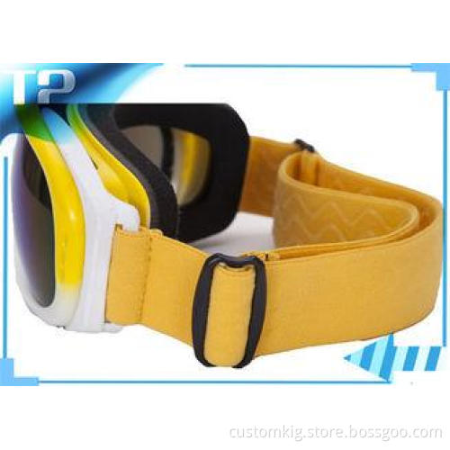 PC Dual Lens Reflective Designed Womens Ski Goggles For Out